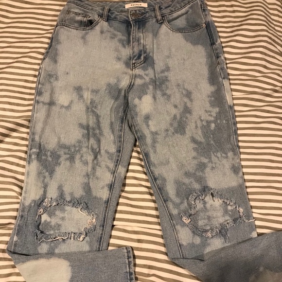 Pacsun Bleached Jeans - Picture 1 of 5
